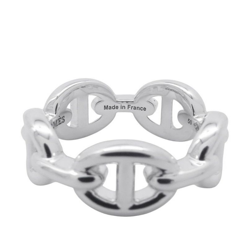 エルメス リング シェーヌダンクル アンシェネPM SV925シルバー リングサイズ50 HERMES ジュエリー
