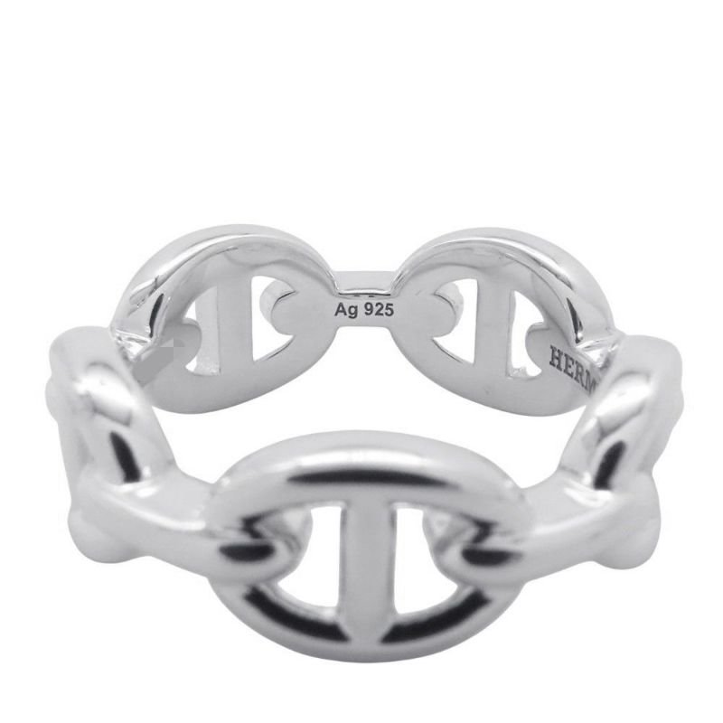 エルメス リング シェーヌダンクル アンシェネPM SV925シルバー リングサイズ50 HERMES ジュエリー