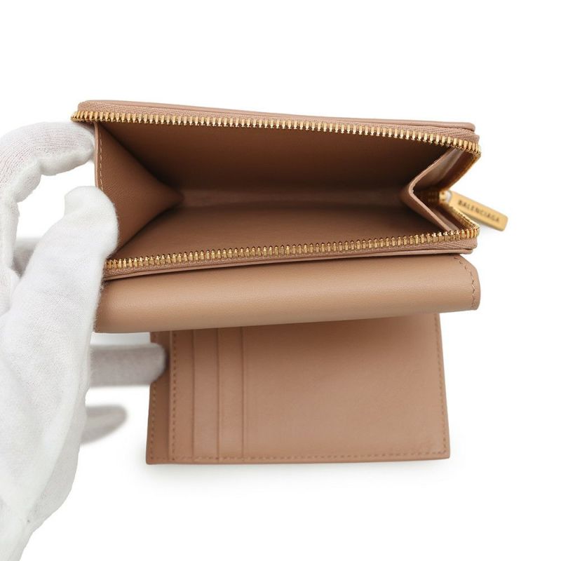 バレンシアガ 三つ折り財布 ENVELOPE コンパクトウォレット スムースカーフレザー 753762 BALENCIAGA