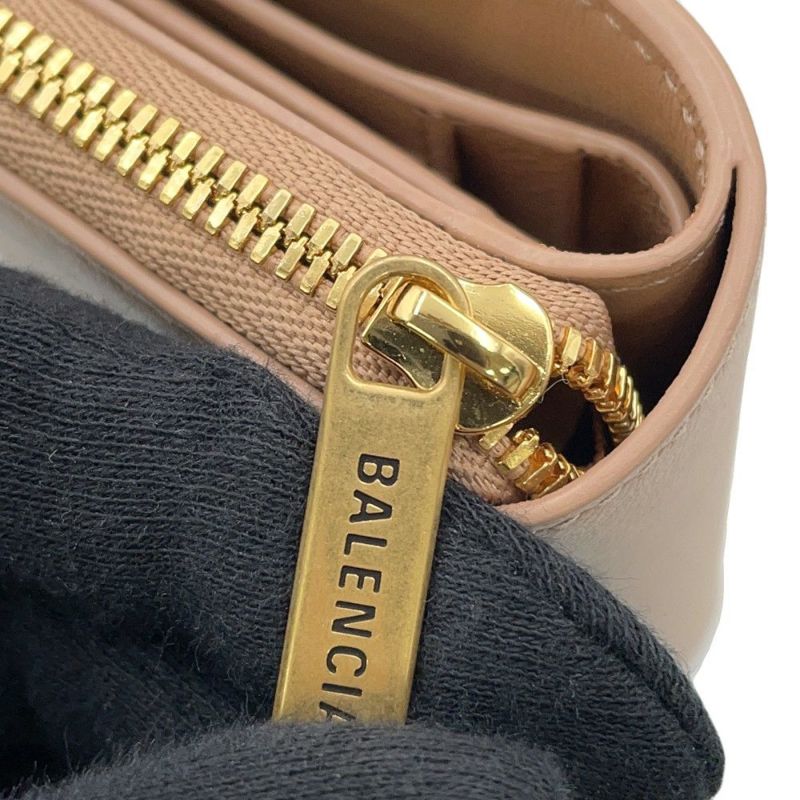 バレンシアガ 三つ折り財布 ENVELOPE コンパクトウォレット スムースカーフレザー 753762 BALENCIAGA