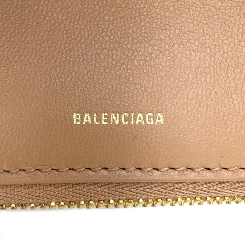 バレンシアガ 三つ折り財布 ENVELOPE コンパクトウォレット スムースカーフレザー 753762 BALENCIAGA