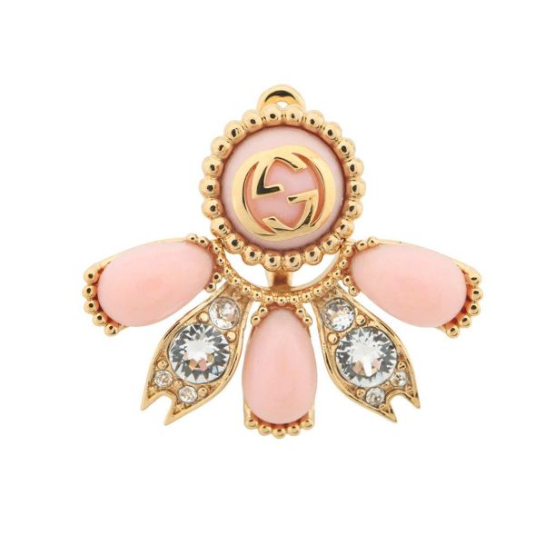 正規品　GUCCI　2点セット　ピアス　ネックレス　イチゴ グッチ シングルピアス インターロッキングG 2wayピアス メタル