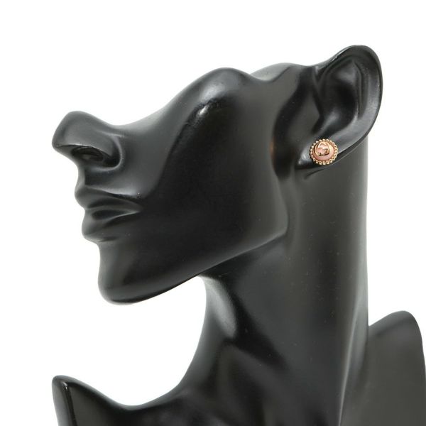 グッチ シングルピアス インターロッキングG 2wayピアス メタル ラインストーン GUCCI アクセサリー