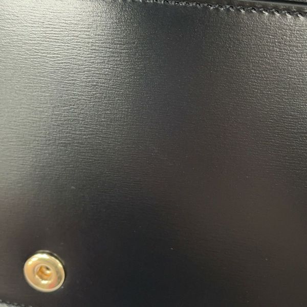 セリーヌ ショルダーバッグ トリオンフ マルチポシェット シャイニーカーフレザー 10L973 CELINE 黒