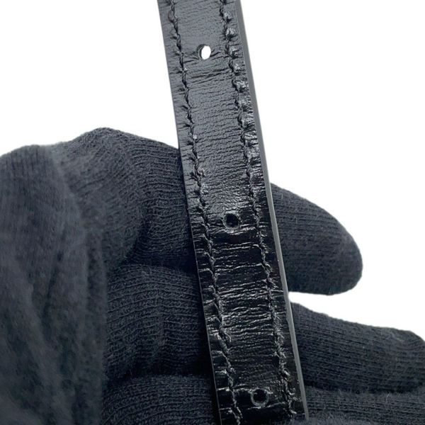 セリーヌ ショルダーバッグ トリオンフ マルチポシェット シャイニーカーフレザー 10L973 CELINE 黒