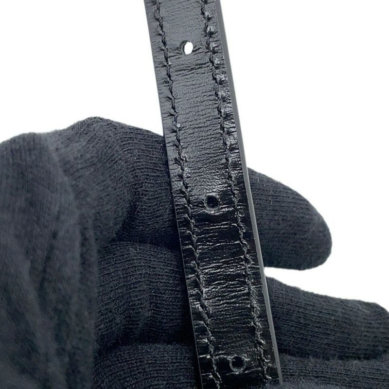 セリーヌ ショルダーバッグ トリオンフ マルチポシェット シャイニーカーフレザー 10L973 CELINE 黒