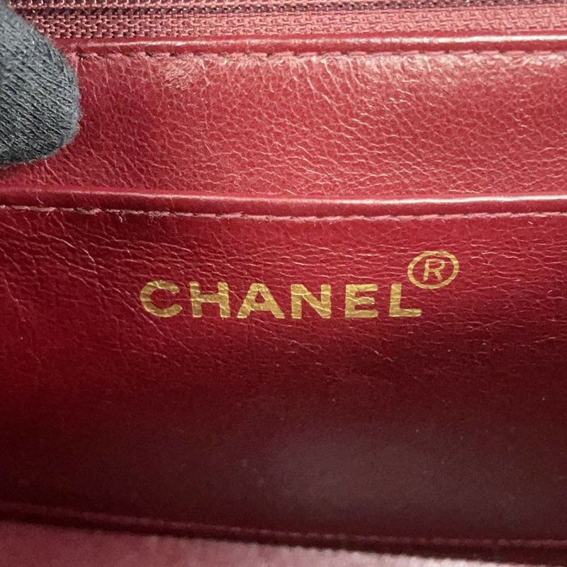 シャネル チェーンショルダーバッグ マトラッセ25 ココマーク シングルチェーン シングルフラップ A01165 CHANEL 黒