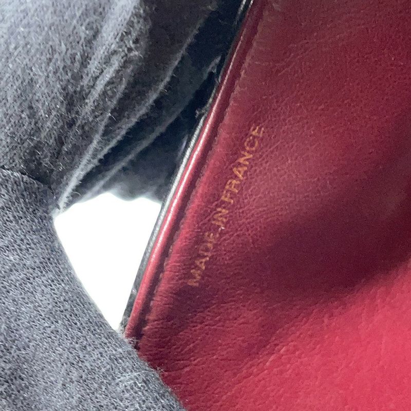 シャネル チェーンショルダーバッグ マトラッセ25 ココマーク シングルチェーン シングルフラップ A01165 CHANEL 黒