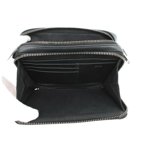 クリスチャン・ディオール ショルダーバッグ オブリーク ジップポーチ ジャカード 2OBBC119YSE Dior トロッター