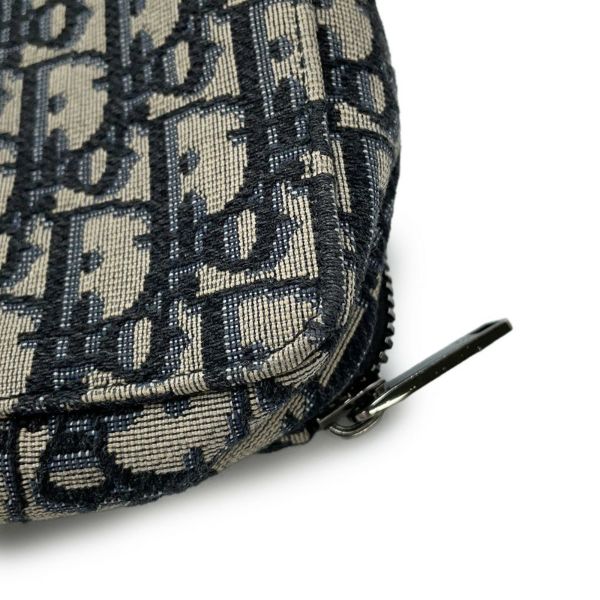クリスチャン・ディオール ショルダーバッグ オブリーク ジップポーチ ジャカード 2OBBC119YSE Dior トロッター