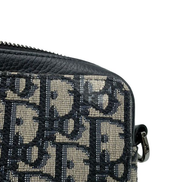 クリスチャン・ディオール ショルダーバッグ オブリーク ジップポーチ ジャカード 2OBBC119YSE Dior トロッター