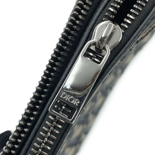 クリスチャン・ディオール ショルダーバッグ オブリーク ジップポーチ ジャカード 2OBBC119YSE Dior トロッター