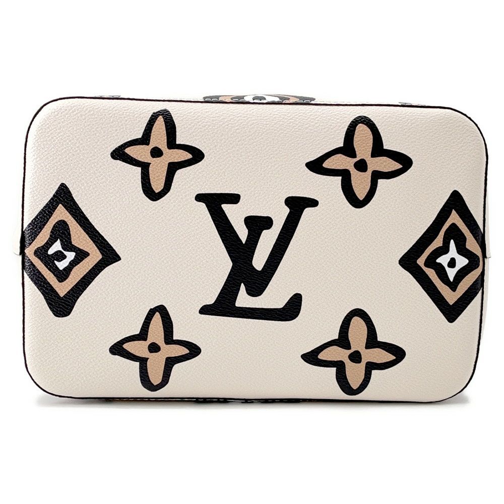 ルイヴィトン ショルダーバッグ モノグラム・ワイルドアットハート ネオノエ M45822 LOUIS VUITTON クレーム