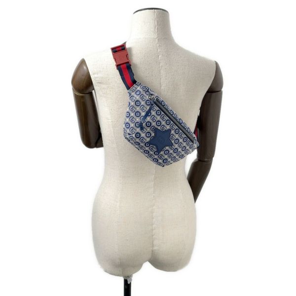 グッチ ボディバッグ GGスプリーム チルドレンズ  GGロゴジャガード 502095 GUCCI ウエストポーチ キッズ