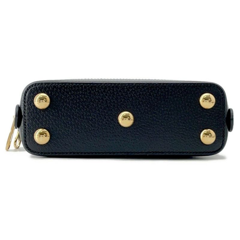 グッチ ハンドバッグ ホースビット1955 ミニ トップハンドル アディダスコラボ 677212 GUCCI 2wayショルダー 黒