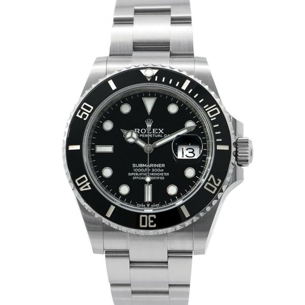 ロレックス サブマリーナ デイト ランダムシリアル ルーレット 126610LN ROLEX 腕時計 黒文字盤