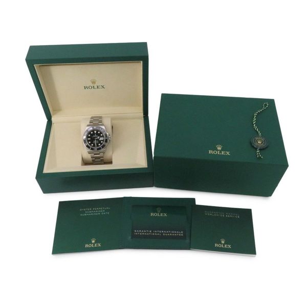 ロレックス サブマリーナ デイト ランダムシリアル ルーレット 126610LN ROLEX 腕時計 黒文字盤