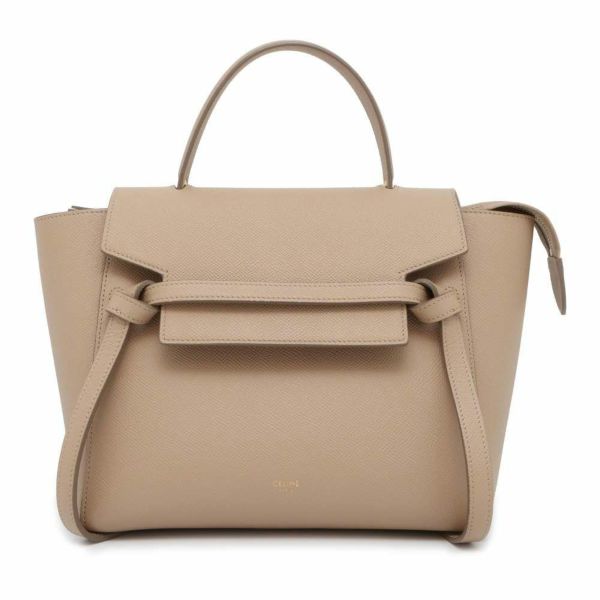 セリーヌ ハンドバッグ ベルトバッグ レザー マイクロ 189153 CELINE 2wayショルダーバッグ