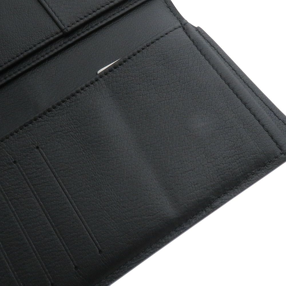 ルイヴィトン 長財布 モノグラム・エクリプス/オーストリッチ/クロコダイル ポルトフォイユ・ブラザ N96277 メンズ ブラック 黒