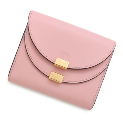【新品未使用】Chloé ピンク 二つ折り財布 新品クロエ財布ピンク⭐二つ折りセンス未使用 - メルカリ