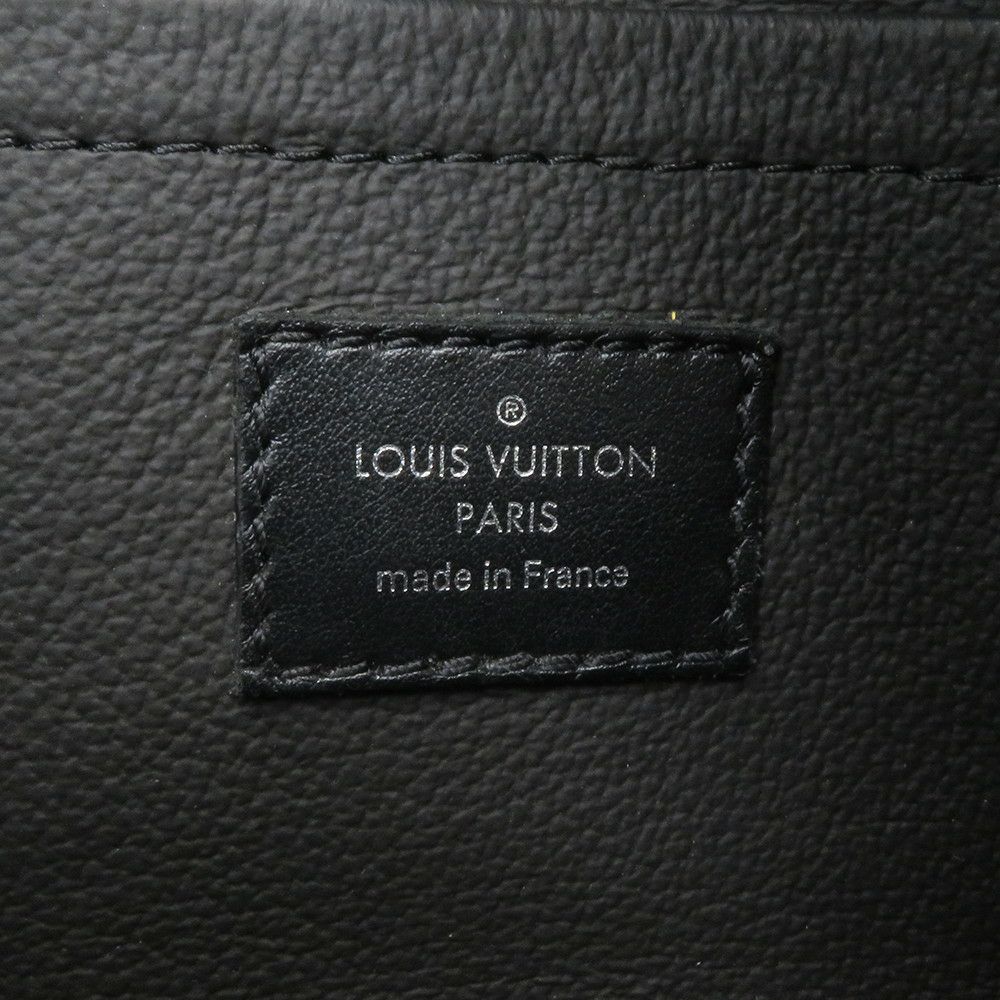 ルイヴィトン クラッチバッグ モノグラム・エクリプス ロッカー ドップ・キット M83113 LOUIS VUITTON メンズ ブラック 黒