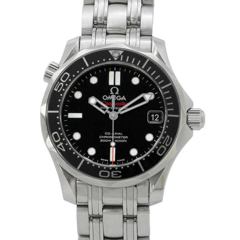 オメガ シーマスター ダイバー 300M コーアクシャル 212.30.36.20.01.002 OMEGA 腕時計 黒文字盤