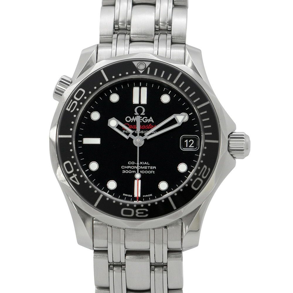 オメガ シーマスター ダイバー 300M コーアクシャル 212.30.36.20.01.002 OMEGA 腕時計 黒文字盤
