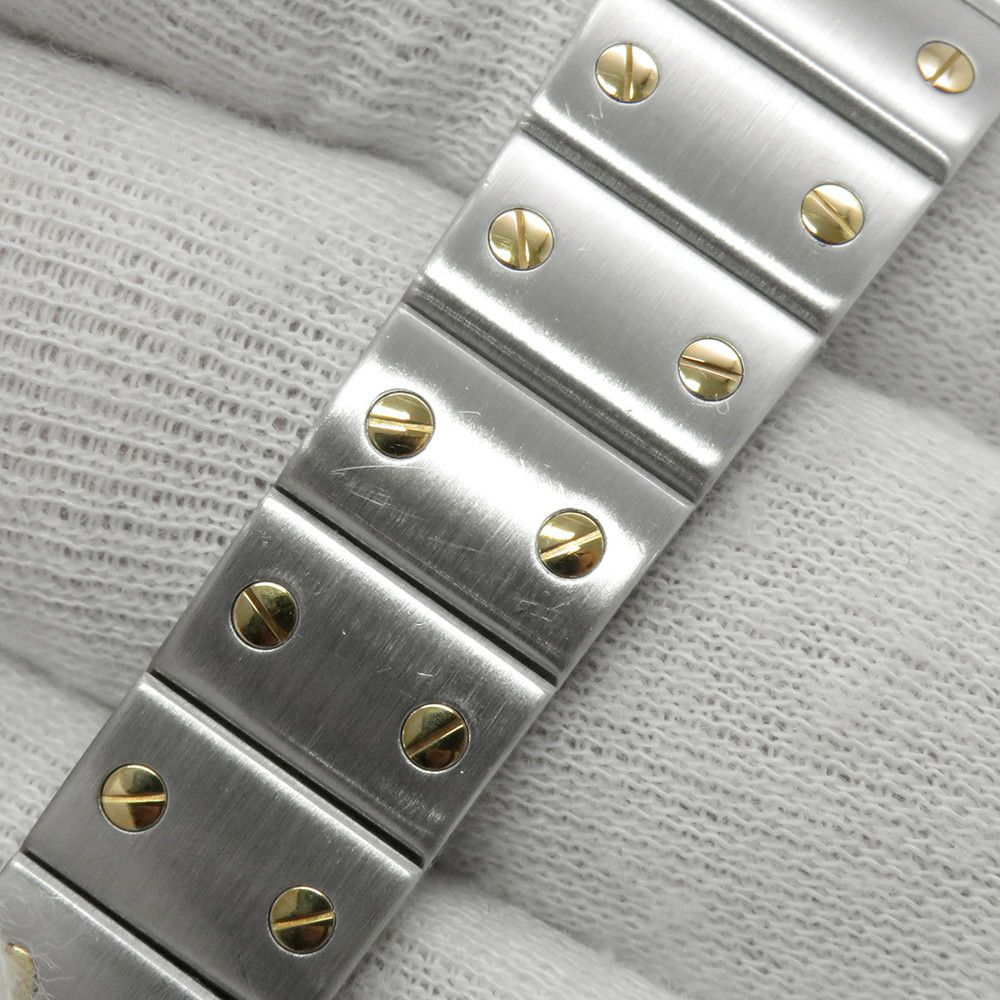 カルティエ サントスガルベ SM W20012C4 Cartier 腕時計 クォーツ アイボリー文字盤