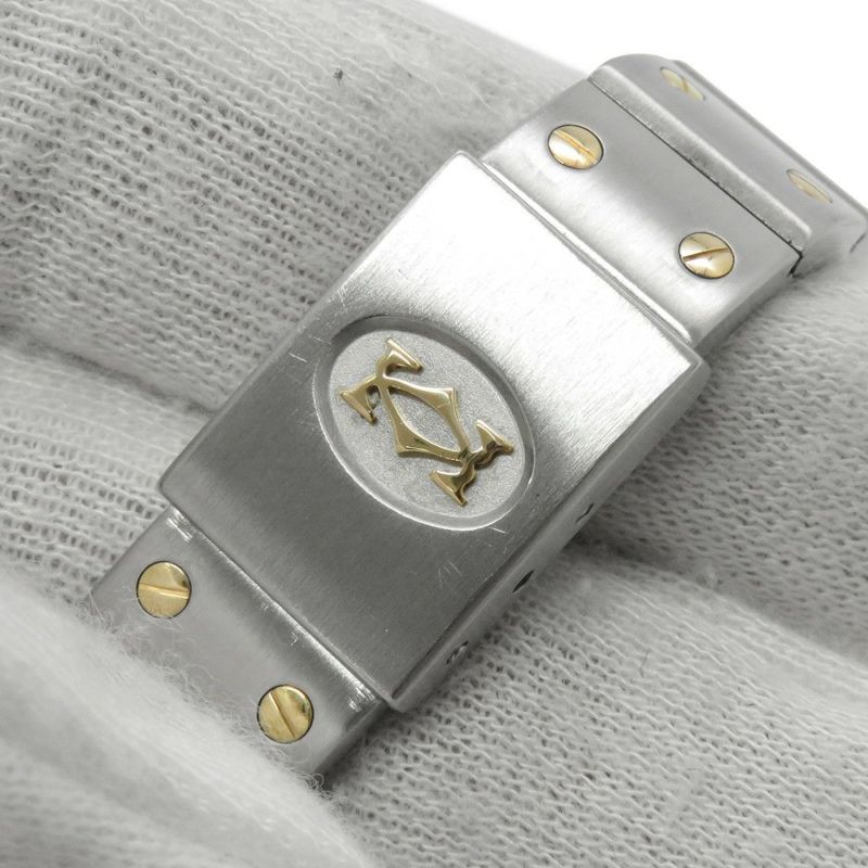 カルティエ サントスガルベ SM W20012C4 Cartier 腕時計 クォーツ アイボリー文字盤