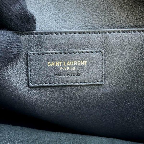 サンローランパリ ハンドバッグ モノグラム カバス スモール 394461 SAINT LAURENT PARIS 2wayショルダー 黒