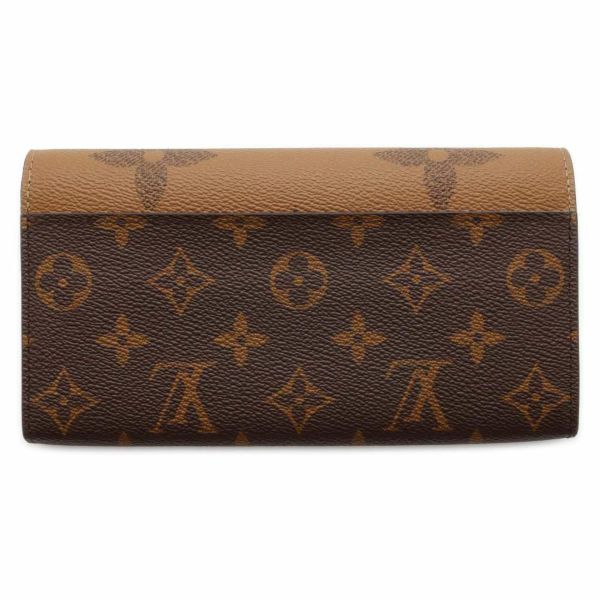 ルイヴィトン 長財布 モノグラム・ジャイアント モノグラム・リバース ポルトフォイユ・サラ M80726 LOUIS VUITTON 黒