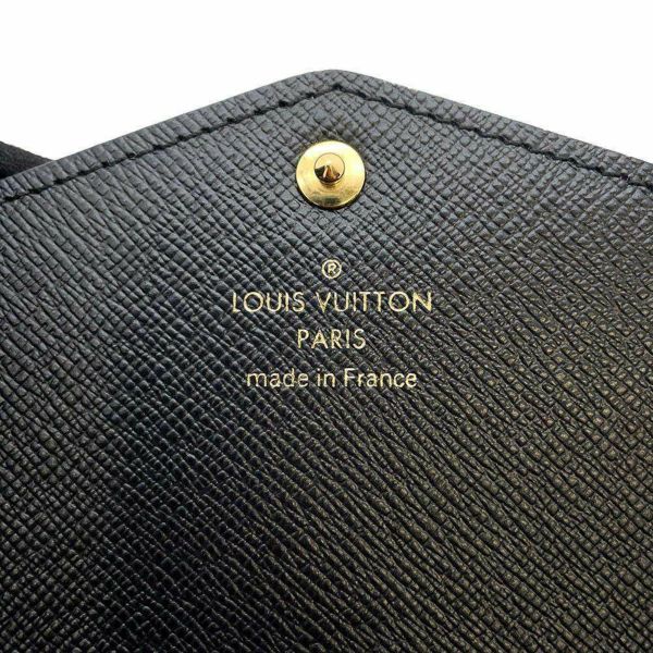 ルイヴィトン 長財布 モノグラム・ジャイアント モノグラム・リバース ポルトフォイユ・サラ M80726 LOUIS VUITTON 黒