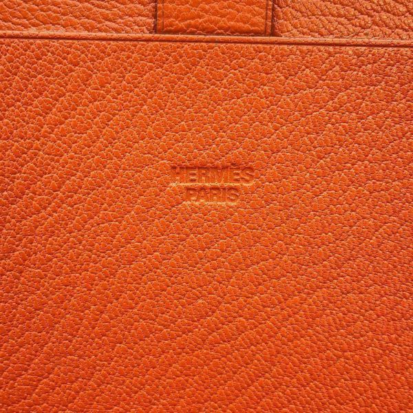 エルメス ボックス オレンジ シェブルミゾル HERMES 小物入れ ジュエリーボックス