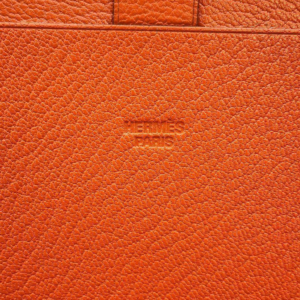 エルメス ボックス オレンジ シェブルミゾル HERMES 小物入れ ジュエリーボックス
