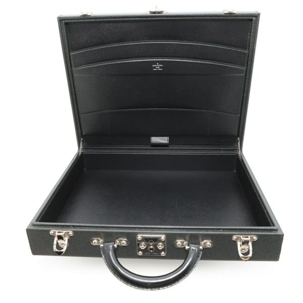 ルイヴィトン アタッシュケース タイガ ディプロマット M30012 LOUIS VUITTON 書類バッグ ビジネスバッグ トランク 黒 ブラック