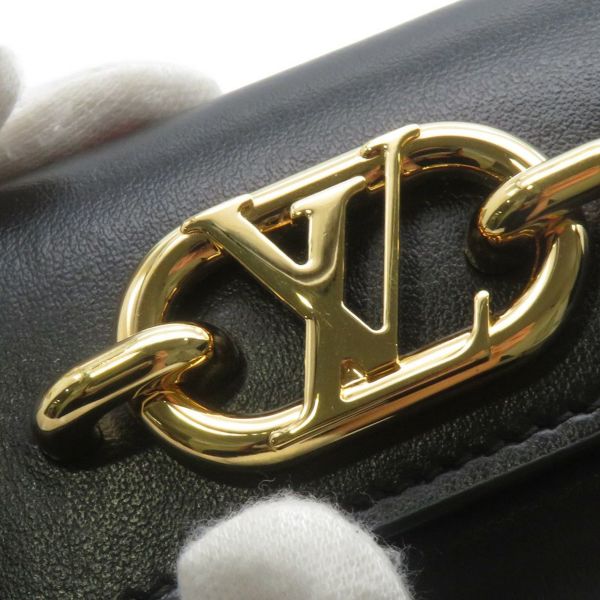 ルイヴィトン イヤホンケース ビジュー サック・イヤホン ホルダー LV リンク M00829 LOUIS VUITTON ブラック 黒