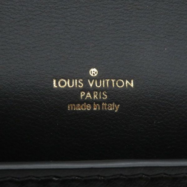 ルイヴィトン イヤホンケース ビジュー サック・イヤホン ホルダー LV リンク M00829 LOUIS VUITTON ブラック 黒