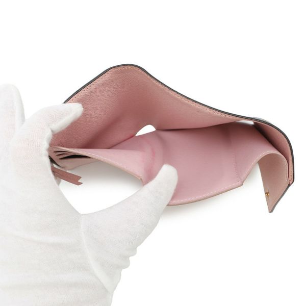 ルイヴィトン 三つ折り財布 ダミエ・エベヌ ポルトフォイユ・ヴィクトリーヌ N61700 LOUIS VUITTON ヴィトン 財布