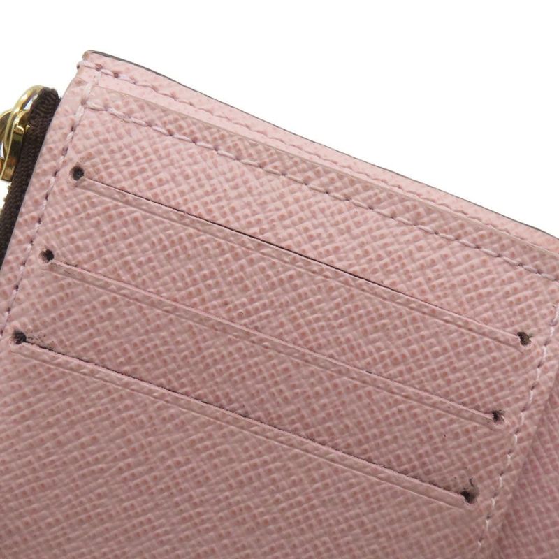 ルイヴィトン 三つ折り財布 ダミエ・エベヌ ポルトフォイユ・ヴィクトリーヌ N61700 LOUIS VUITTON ヴィトン 財布