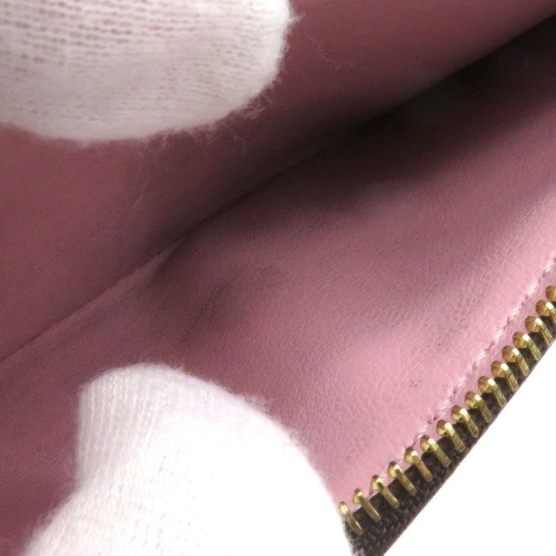 ルイヴィトン 三つ折り財布 ダミエ・エベヌ ポルトフォイユ・ヴィクトリーヌ N61700 LOUIS VUITTON ヴィトン 財布