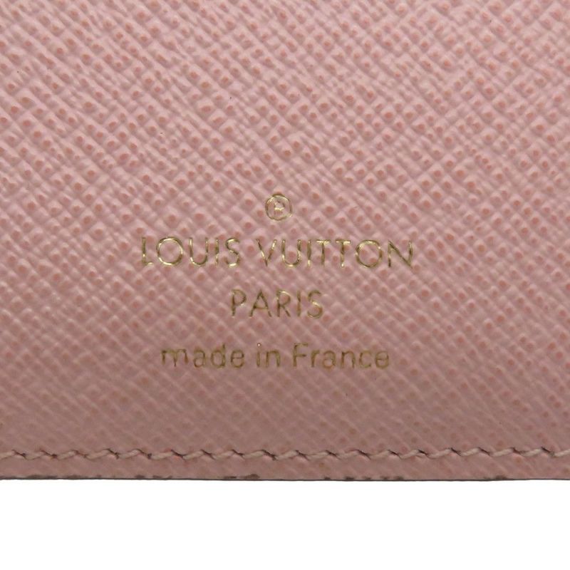 ルイヴィトン 三つ折り財布 ダミエ・エベヌ ポルトフォイユ・ヴィクトリーヌ N61700 LOUIS VUITTON ヴィトン 財布