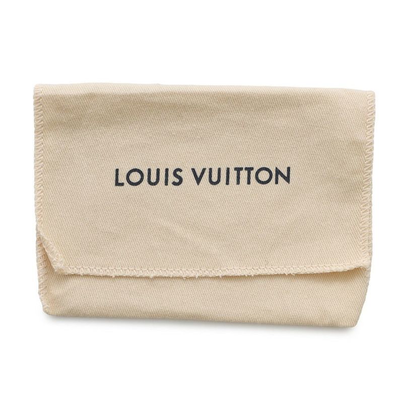 ルイヴィトン 三つ折り財布 ダミエ・エベヌ ポルトフォイユ・ヴィクトリーヌ N61700 LOUIS VUITTON ヴィトン 財布