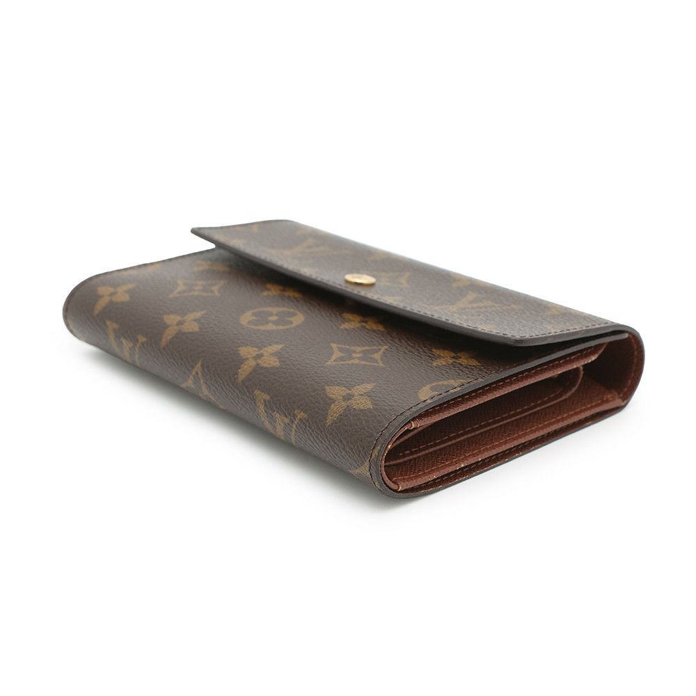 ルイヴィトン  三つ折り財布 モノグラム ポルトトレゾール・エテュイ・パピエ M61202 LOUIS VUITTON 財布