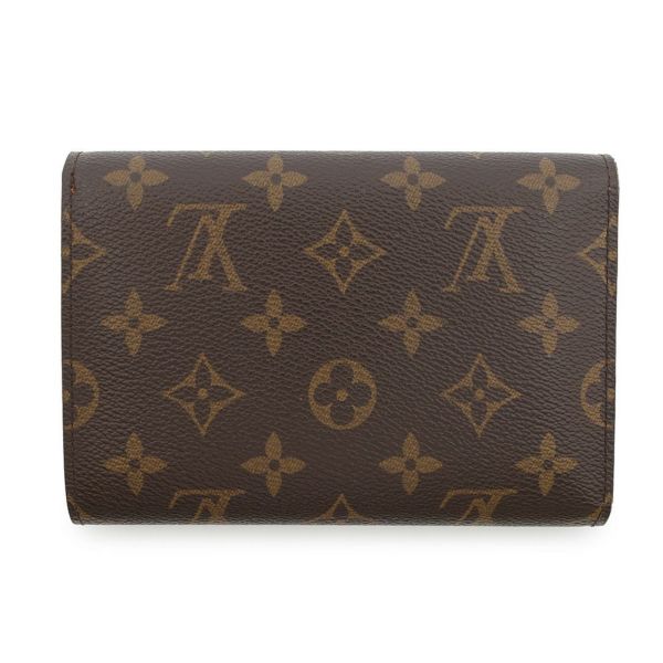 良品✨LOUIS VUITTON 折り財布 ポルトトレゾール M61202 ルイヴィトン 三つ折り財布 モノグラム ポルトトレゾール