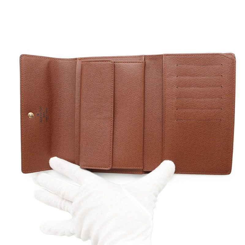 ルイヴィトン  三つ折り財布 モノグラム ポルトトレゾール・エテュイ・パピエ M61202 LOUIS VUITTON 財布