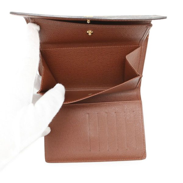 ルイヴィトン  三つ折り財布 モノグラム ポルトトレゾール・エテュイ・パピエ M61202 LOUIS VUITTON 財布