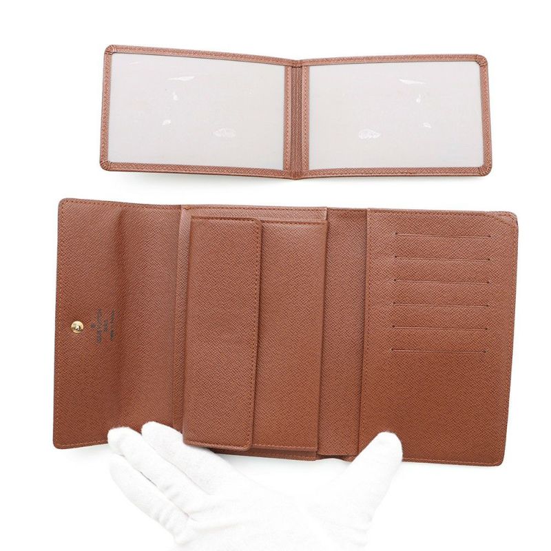 ルイヴィトン  三つ折り財布 モノグラム ポルトトレゾール・エテュイ・パピエ M61202 LOUIS VUITTON 財布