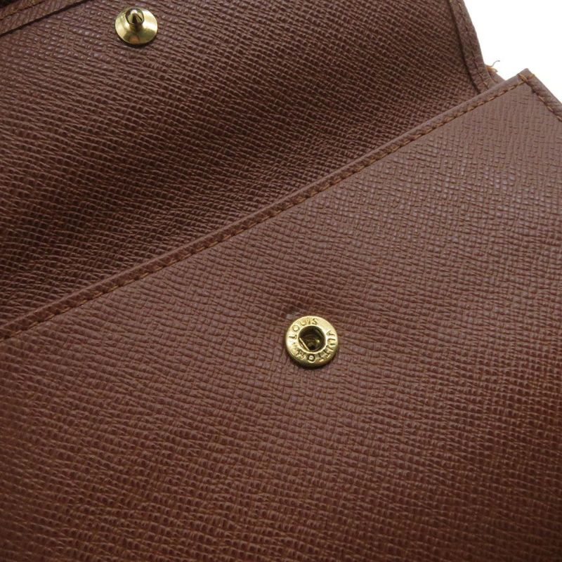 ルイヴィトン  三つ折り財布 モノグラム ポルトトレゾール・エテュイ・パピエ M61202 LOUIS VUITTON 財布