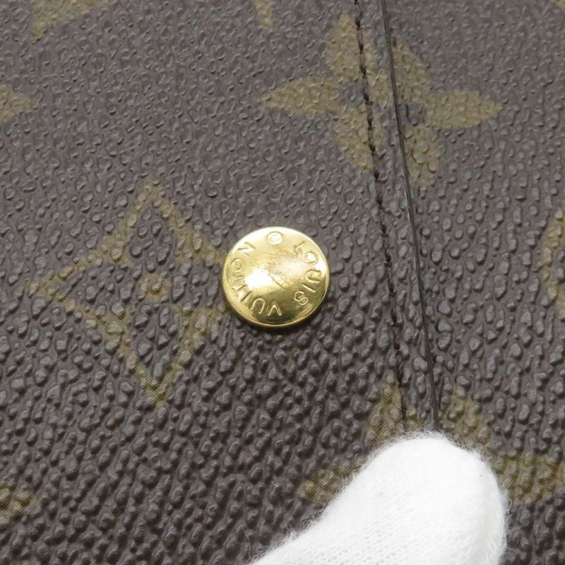 ルイヴィトン  三つ折り財布 モノグラム ポルトトレゾール・エテュイ・パピエ M61202 LOUIS VUITTON 財布
