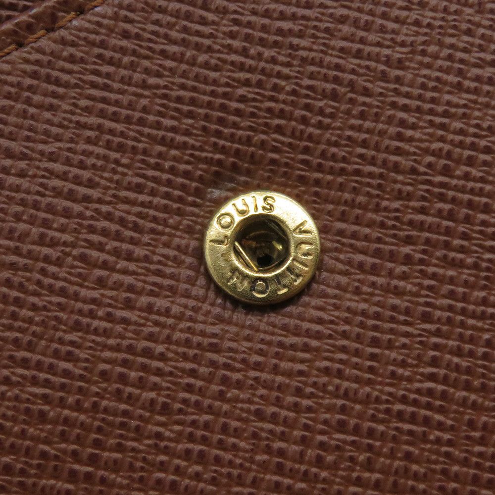 ルイヴィトン  三つ折り財布 モノグラム ポルトトレゾール・エテュイ・パピエ M61202 LOUIS VUITTON 財布